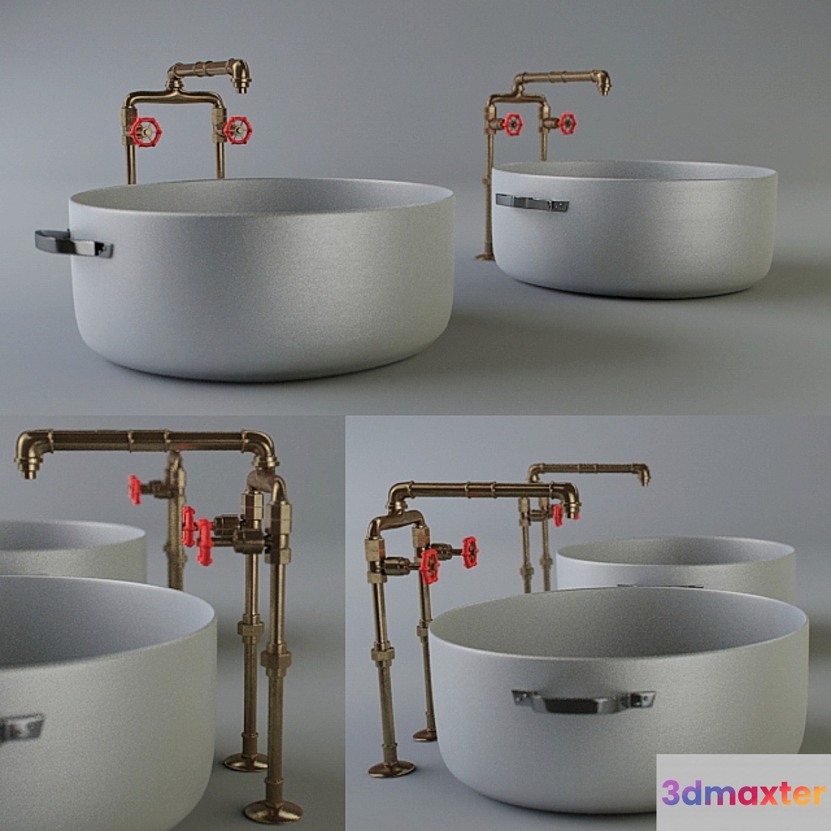 Washbasin - No.4 3D Max