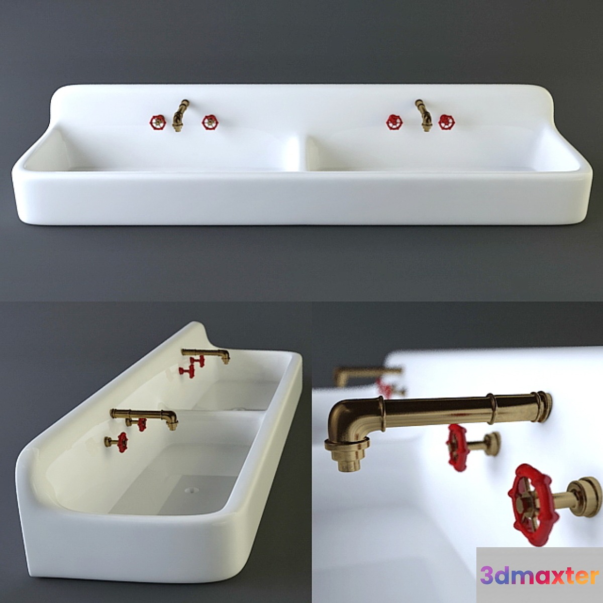 Washbasin 3D Max