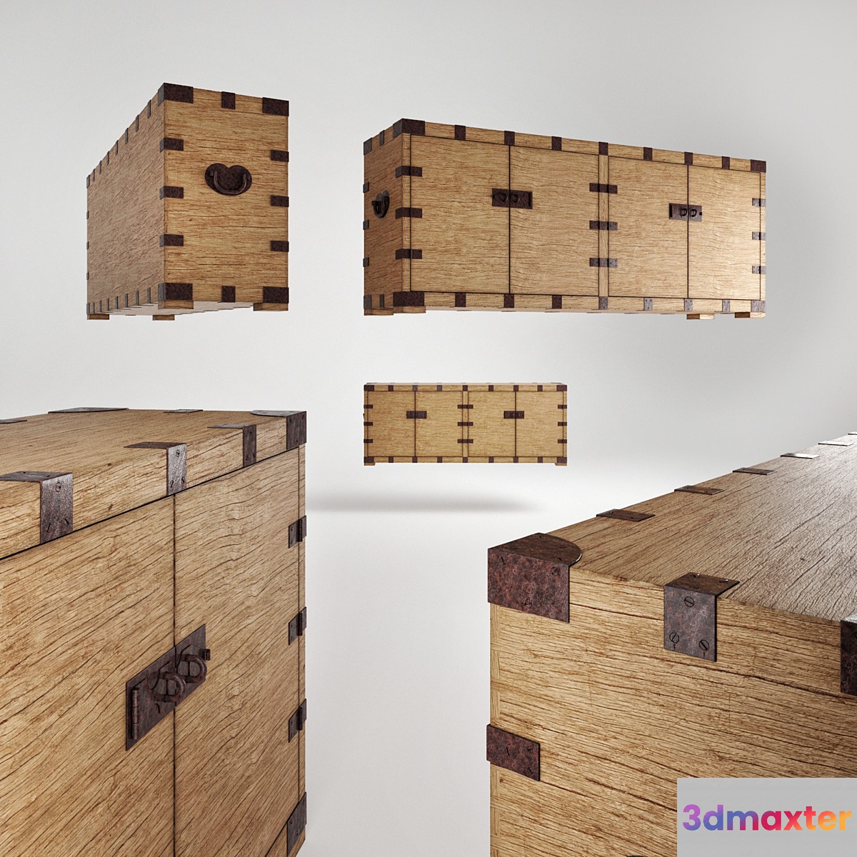 Hairloom Silver Chess Sideboard 3D Max