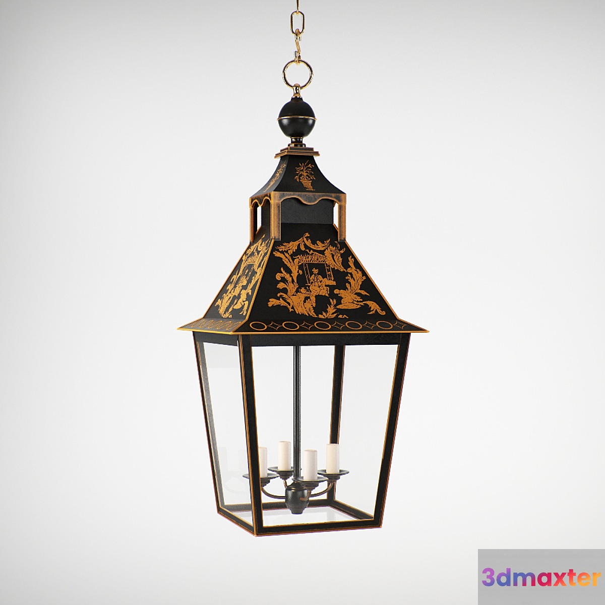 Vaughan - Pagoda Lantern 3D Max