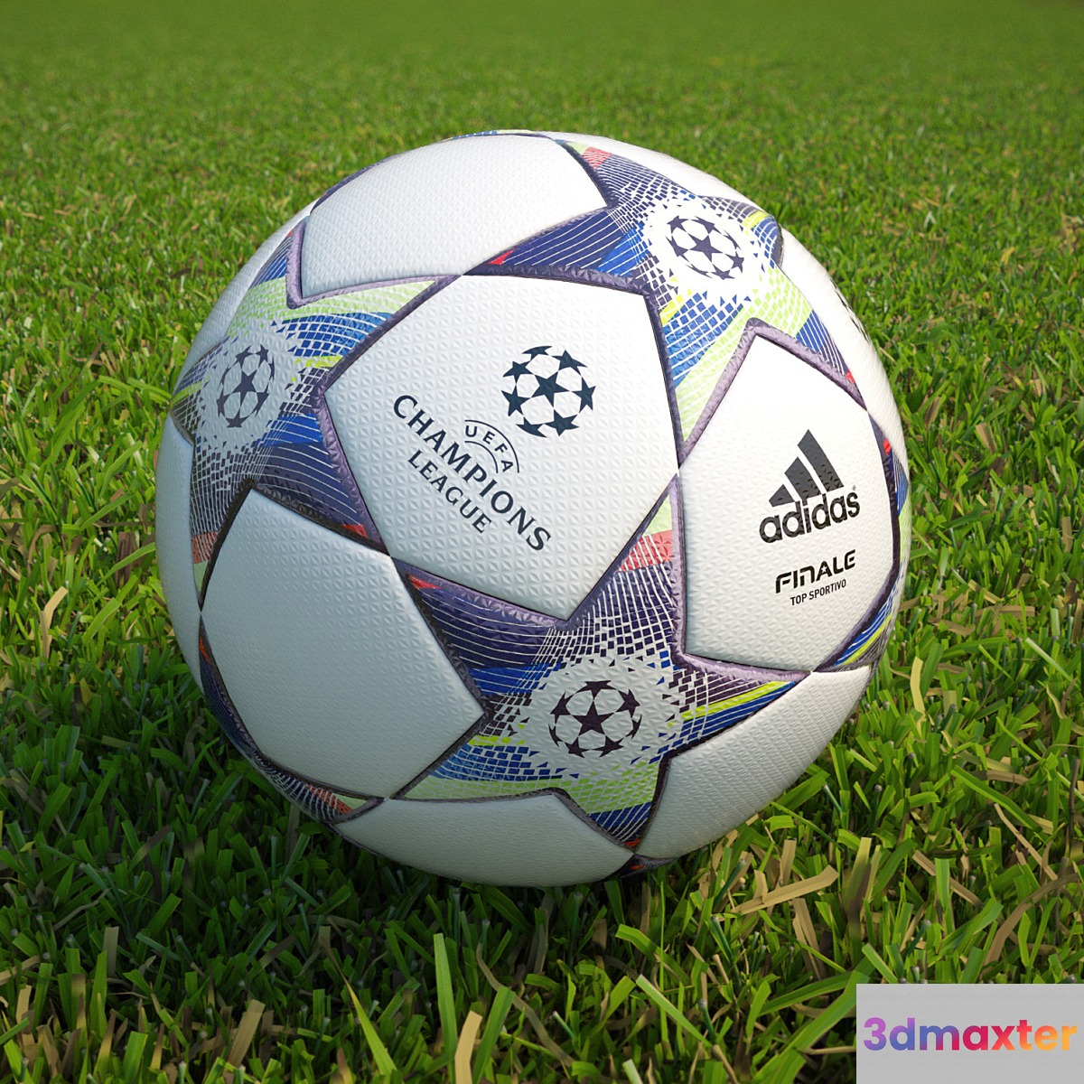 Adidas UEFA Ball 3D Max