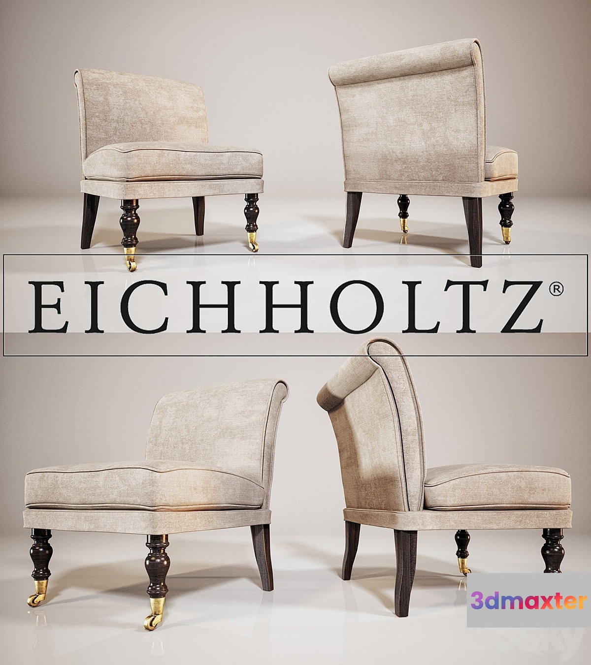 chair eichholtz 3D Max