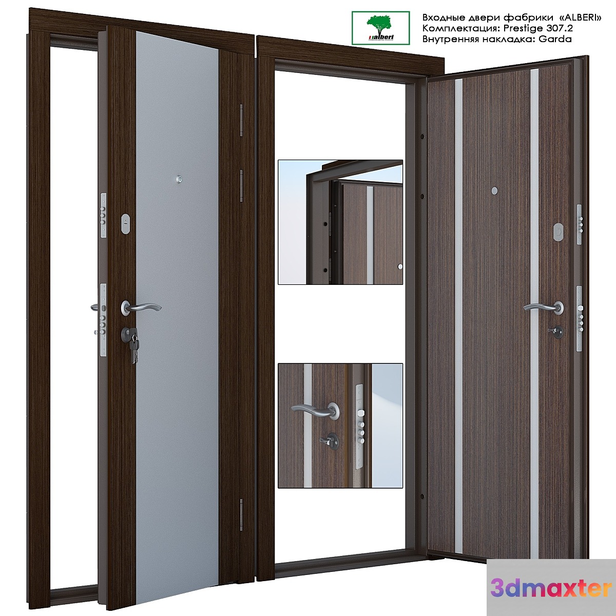 Alberi-Prestige 307.2-Garda 3D Max