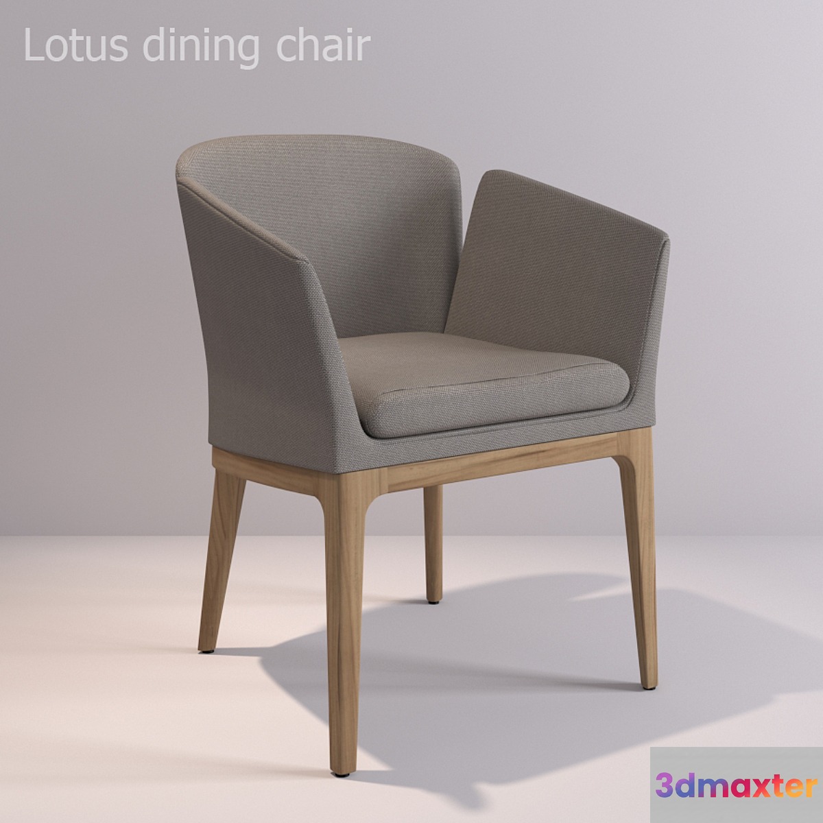 lotus dining chair 3D Max