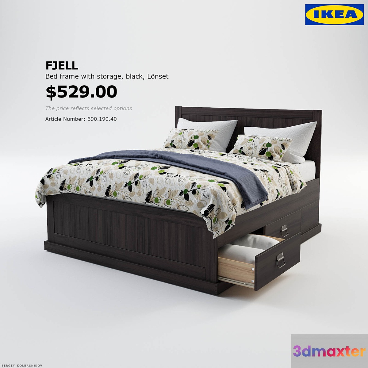 Fjell_IKEA 3D Max