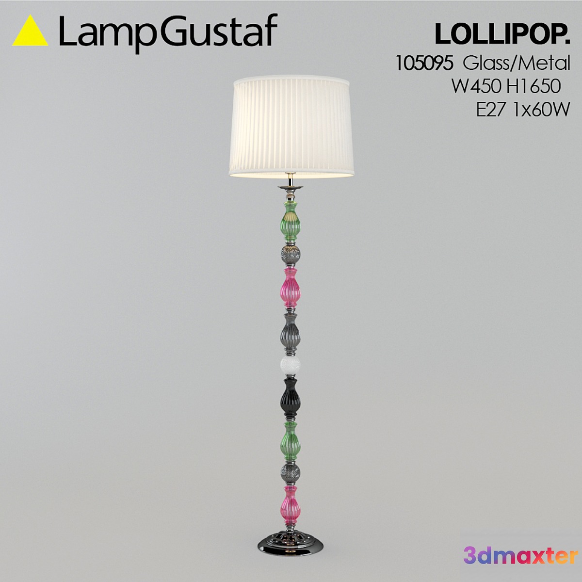 Floor lamp LAMPGUSTAF LOLLIPOP 3D Max