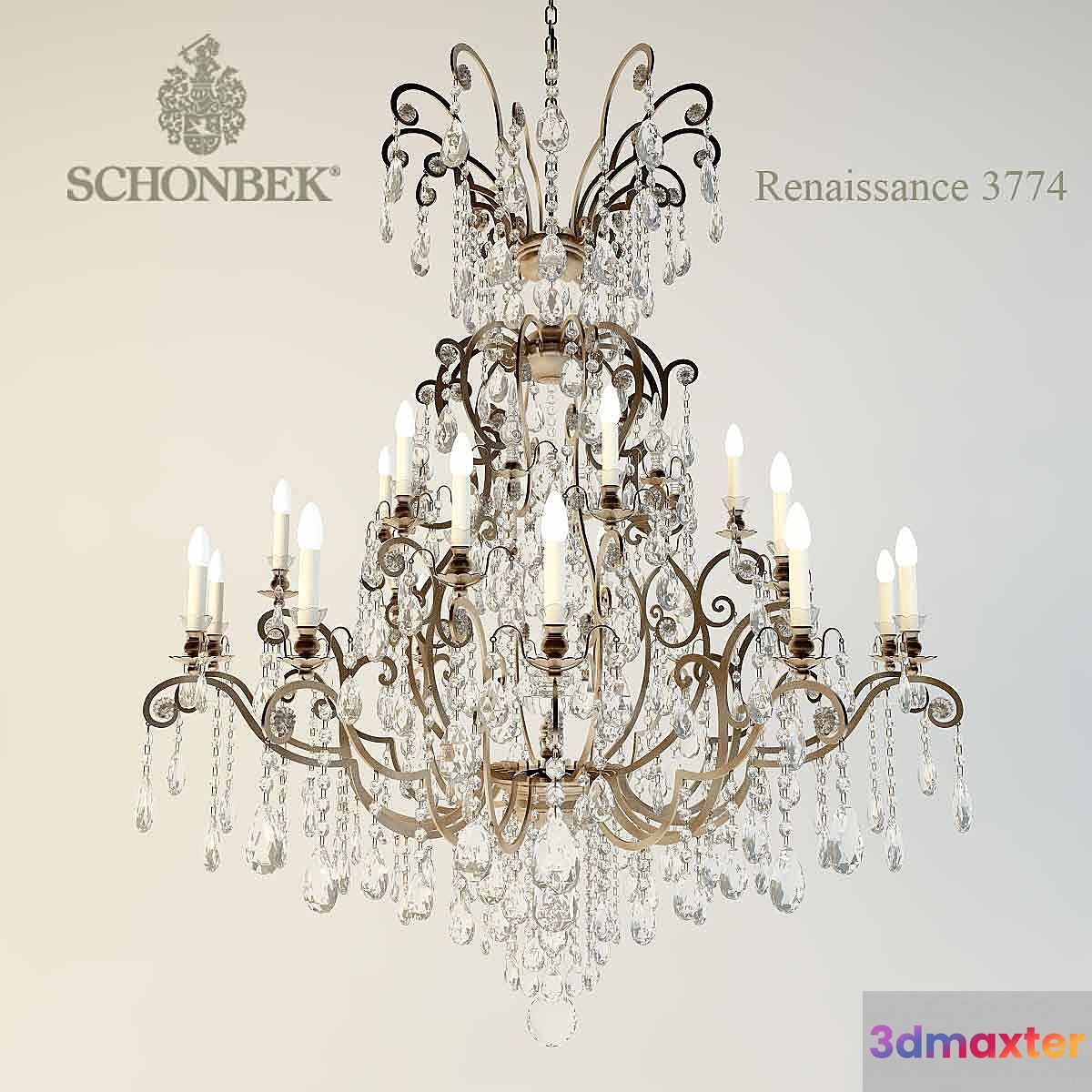 Chandelier Schonbek3774 3D Max