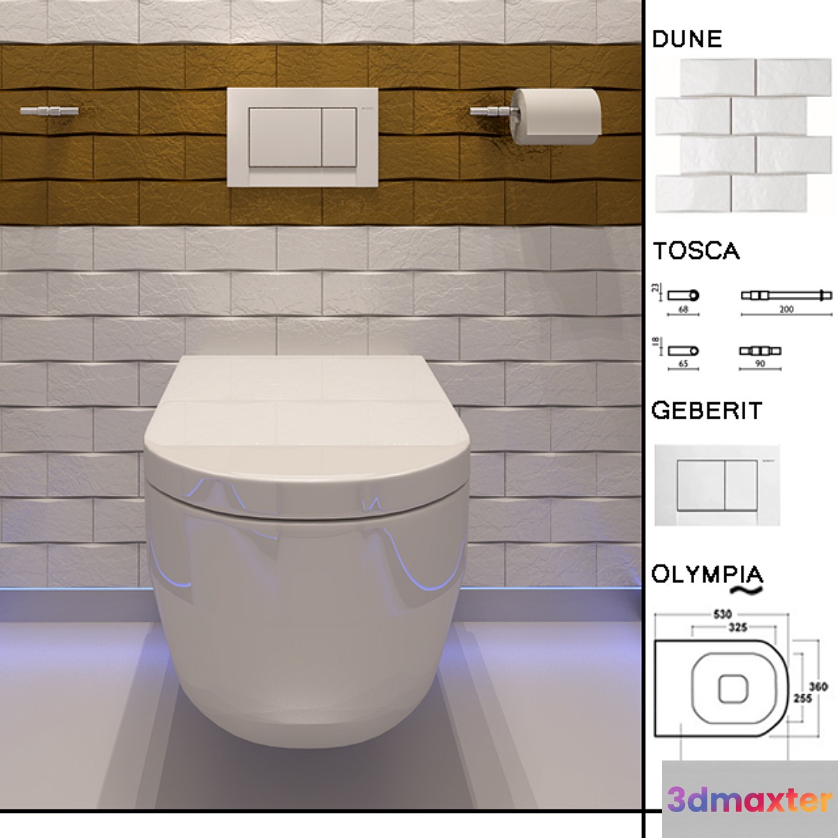Olympia | Geberit | Dune | Tosca