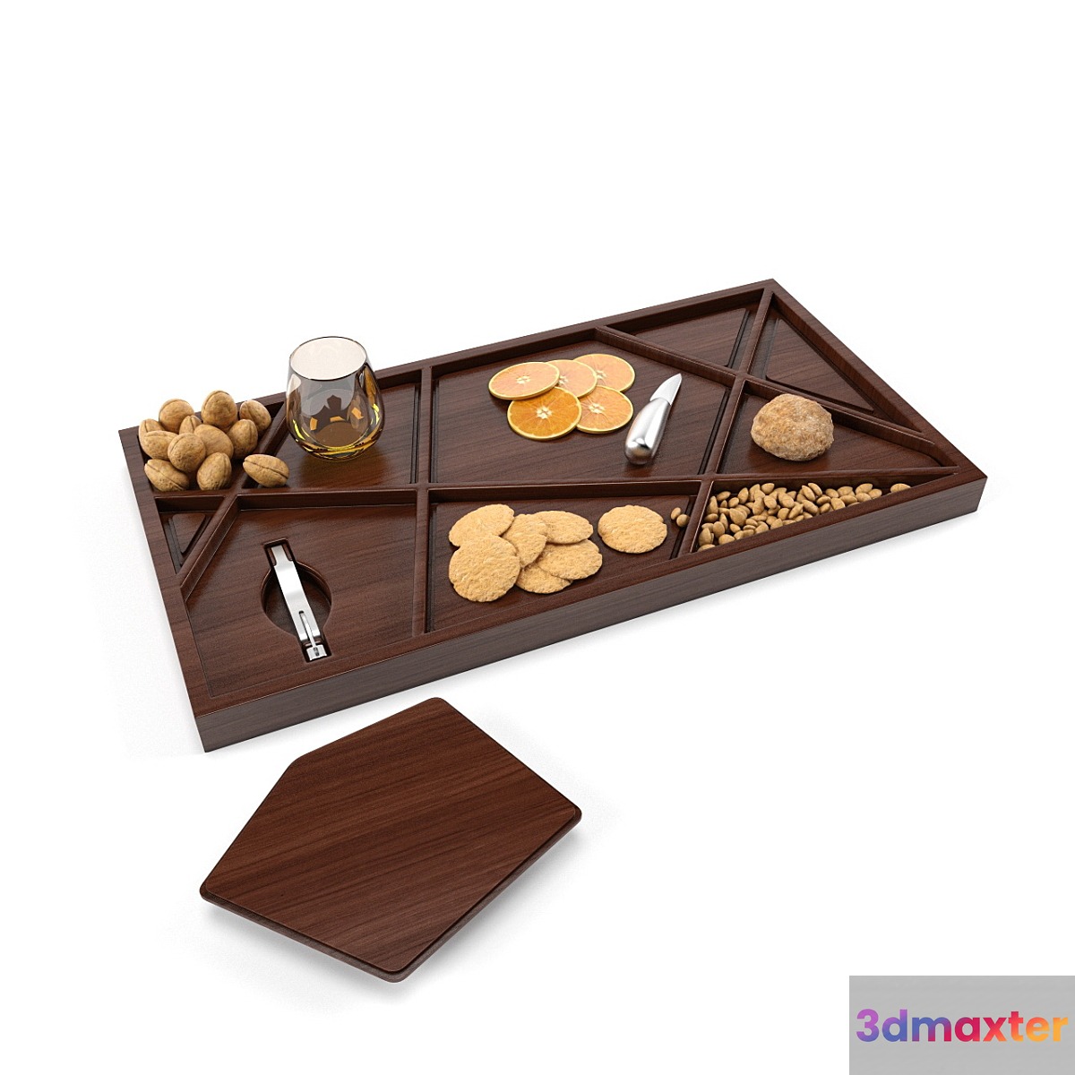 Tray of treats 3D Max
