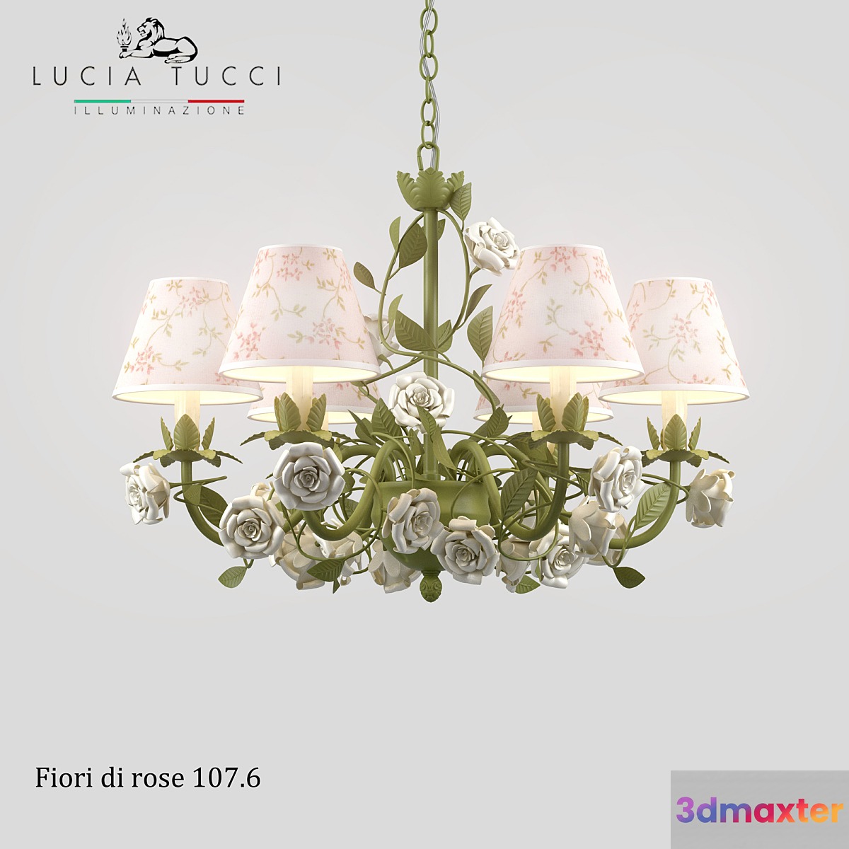 Chandelier Fiori di rose 107.6