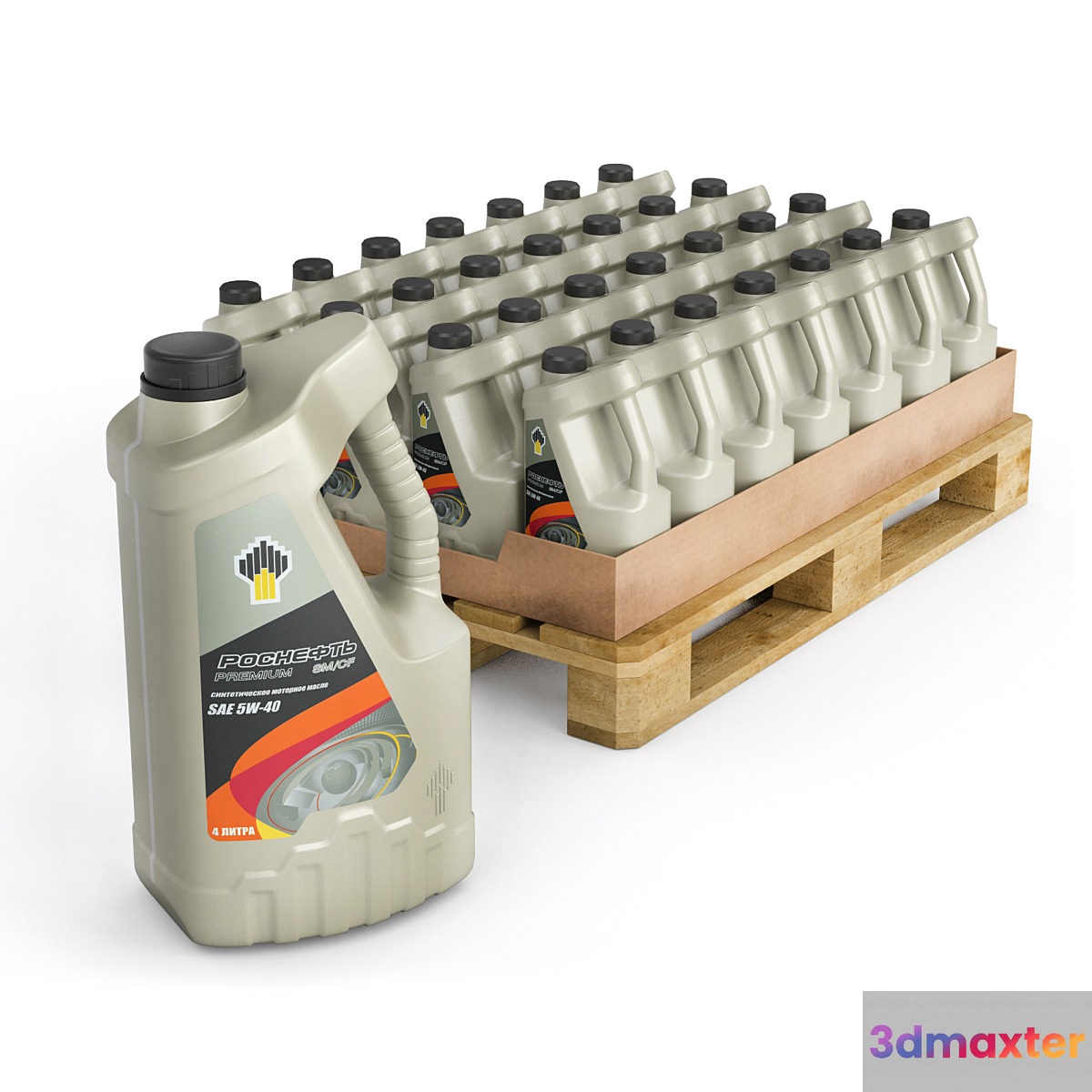 Engine oil 3D Max