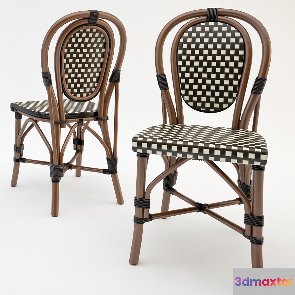 Beaufurn French Bistro Side Chair 3D Max