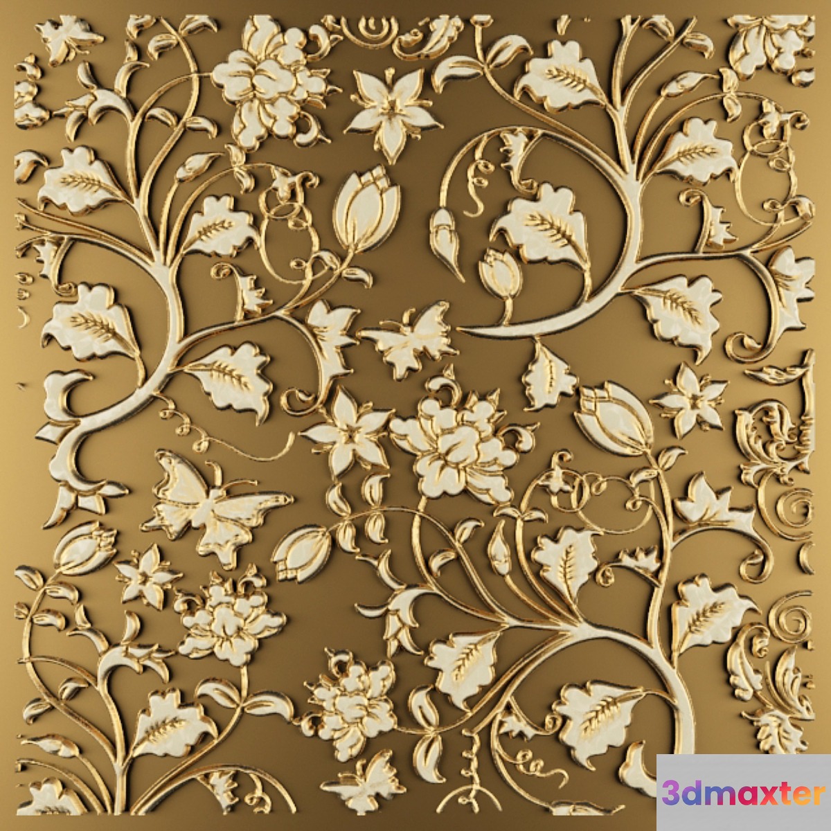 Stucco pattern. 3D Max