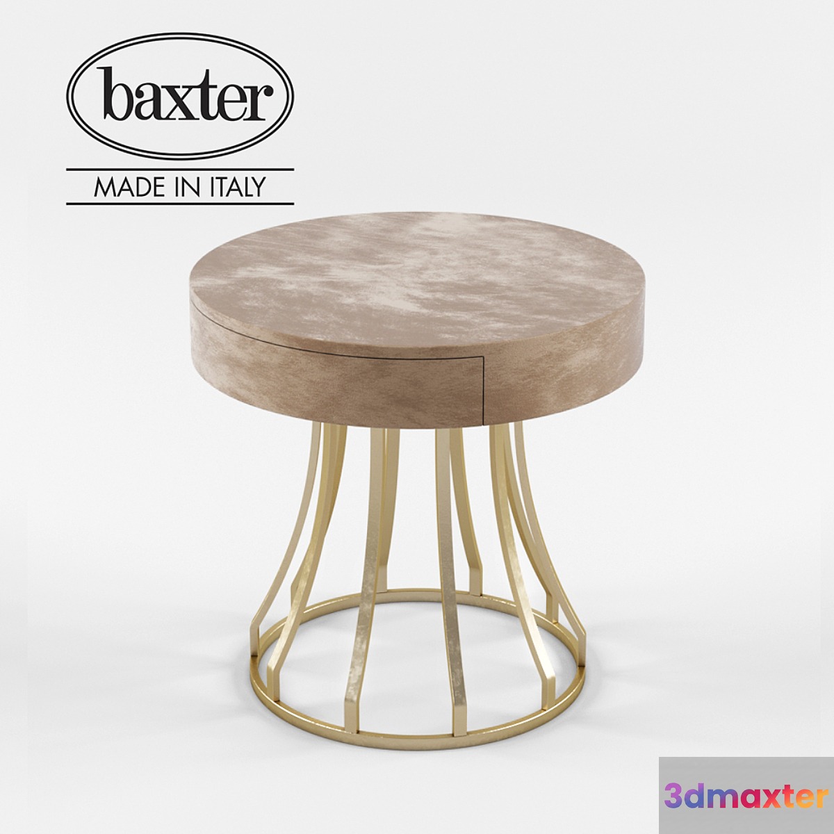 BAXTER Jules de nuit 3D Max