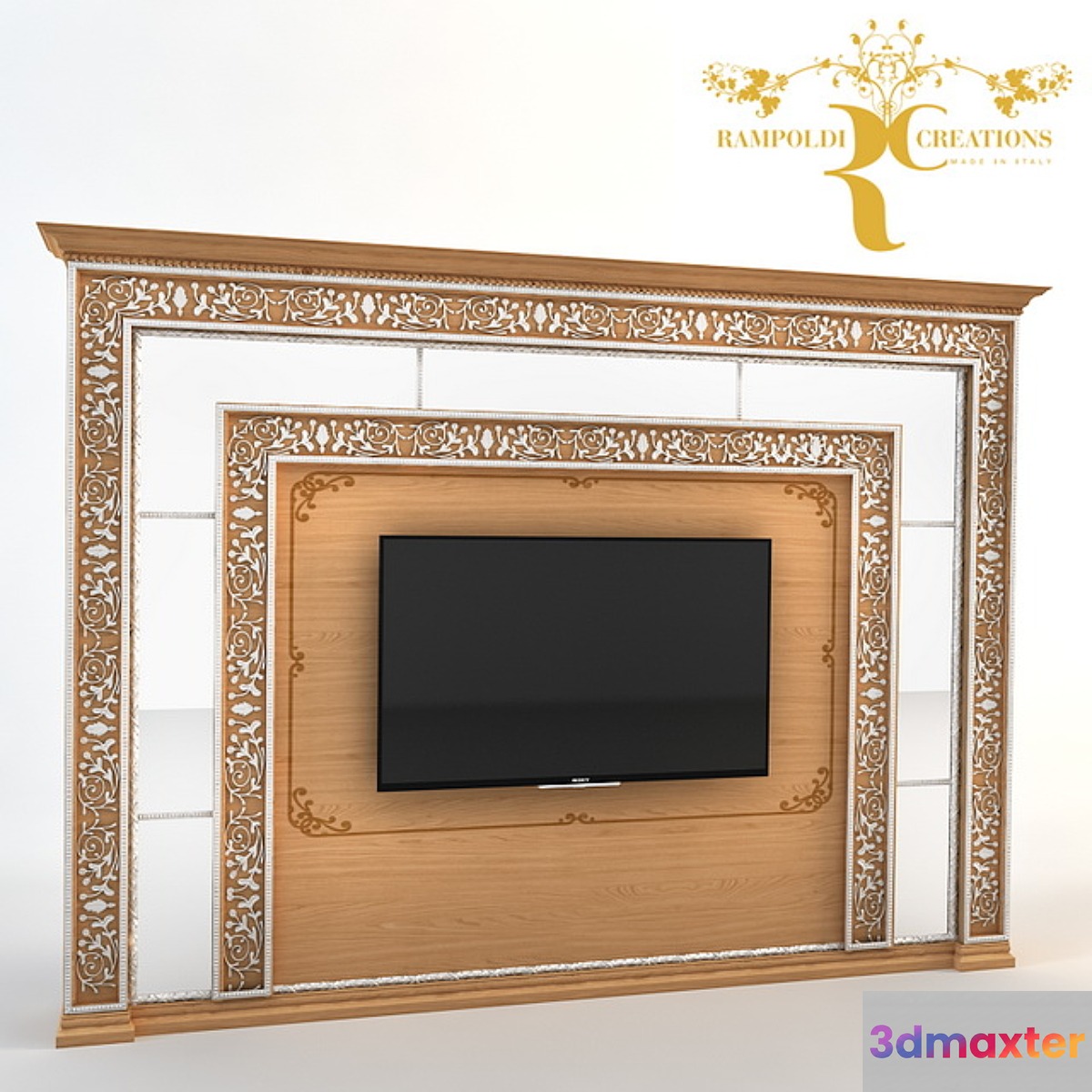 TV wall Rampoldi 3D Max