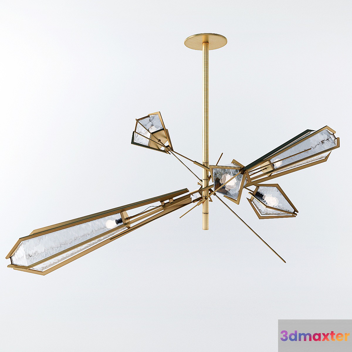 HARLOW Large Chandelier by GABRIEL SCOTT 3D Max