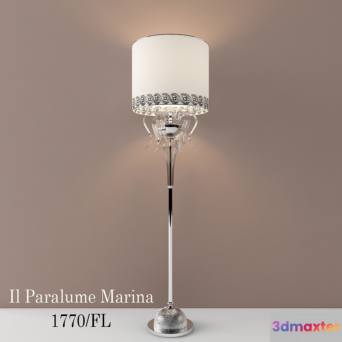 Floor lamp Il Paralume Marina 1770 _ FL 3D Max