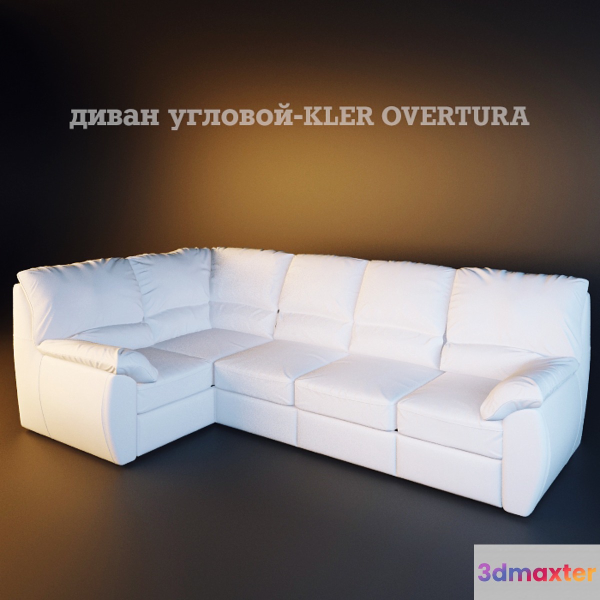 Sofa KLER OVERTURA 3D Max