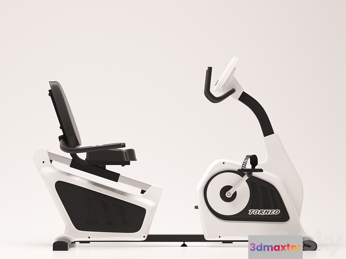 Exercise Bike Torneo Siesta 3D Max
