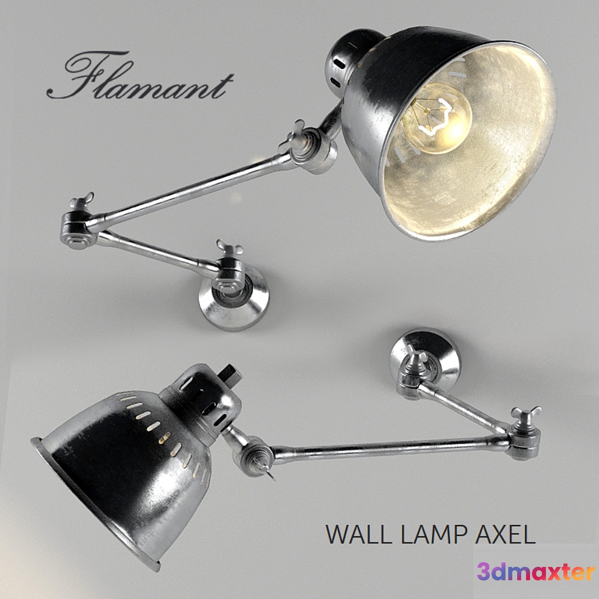 Wall Lamp Axel - No.2 3D Max