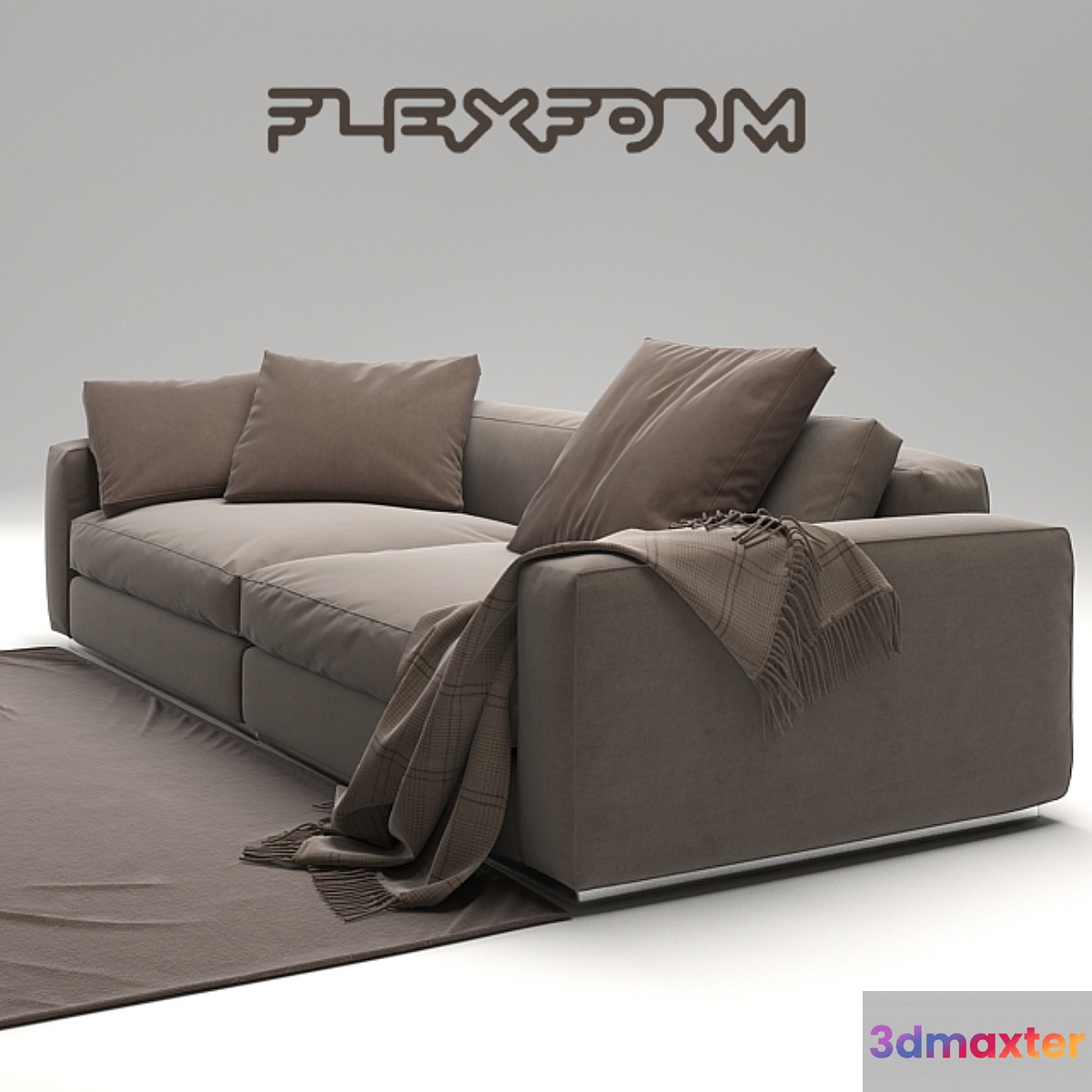 flexform sofa 3D Max