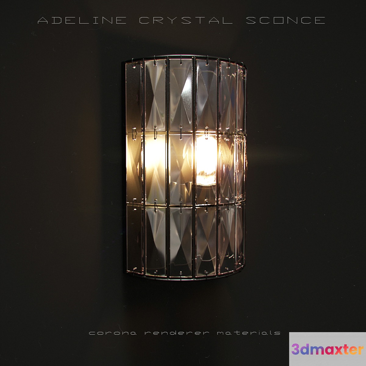ADELINE CRYSTAL SCONCE - No.2