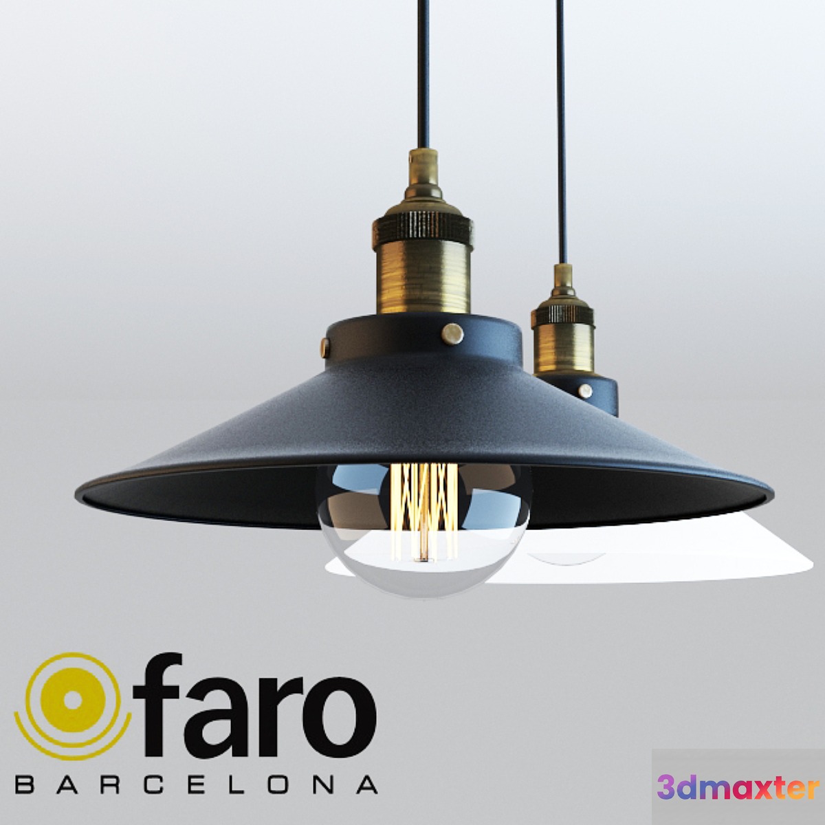 Faro Marlin pendant 3D Max