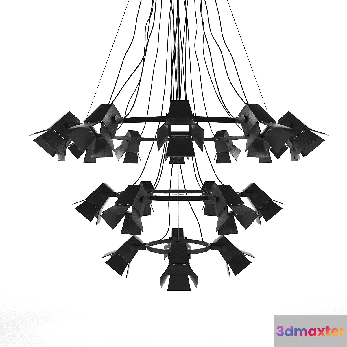 Svteilnik Chandelier 3D Max