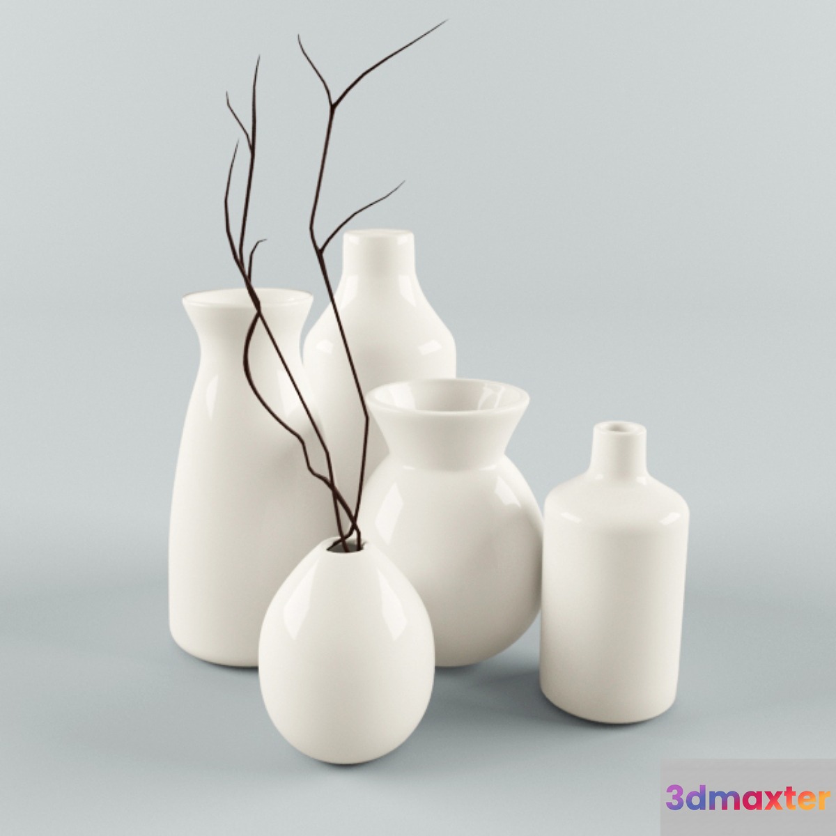Decorative set of vases - No.2