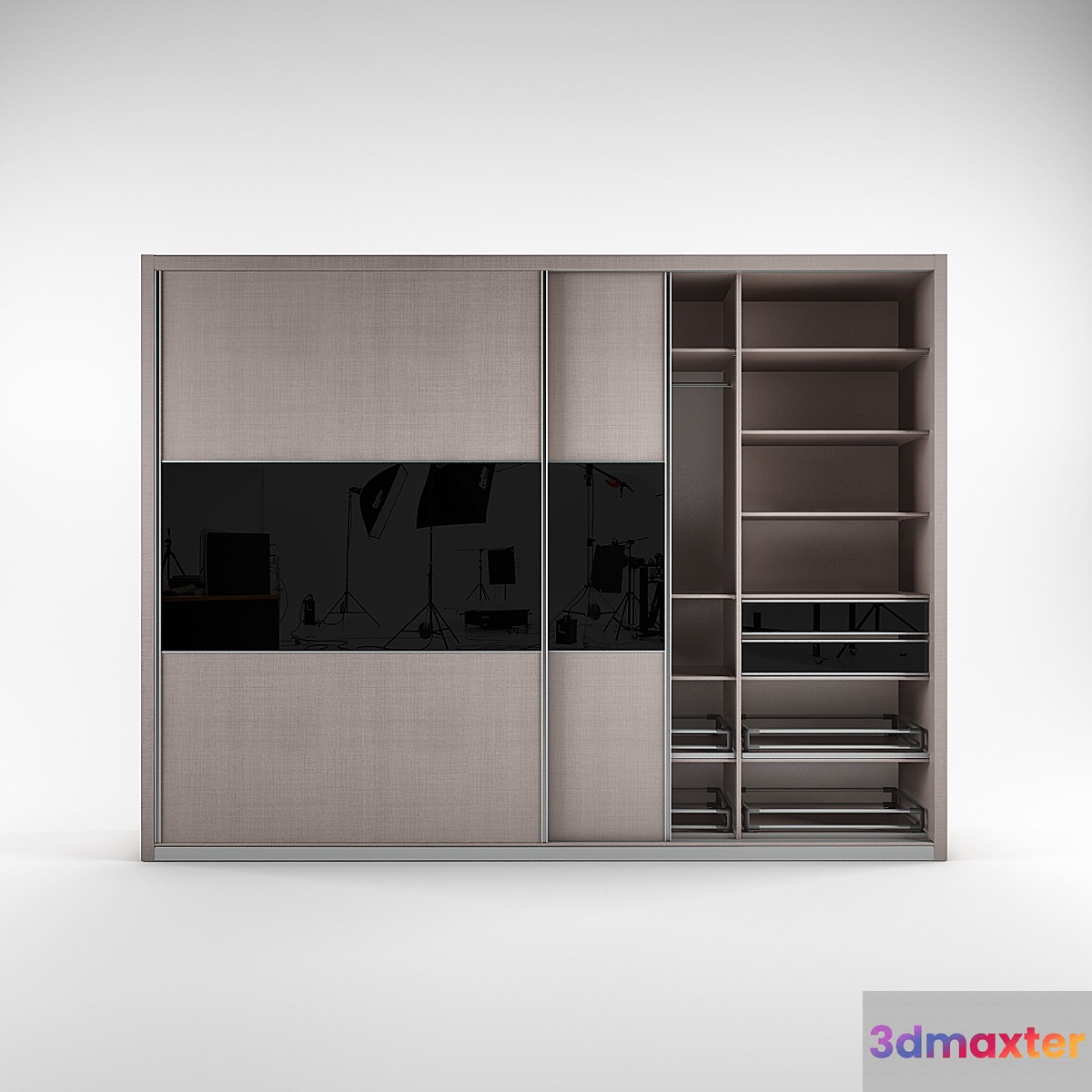 Sliding wardrobe