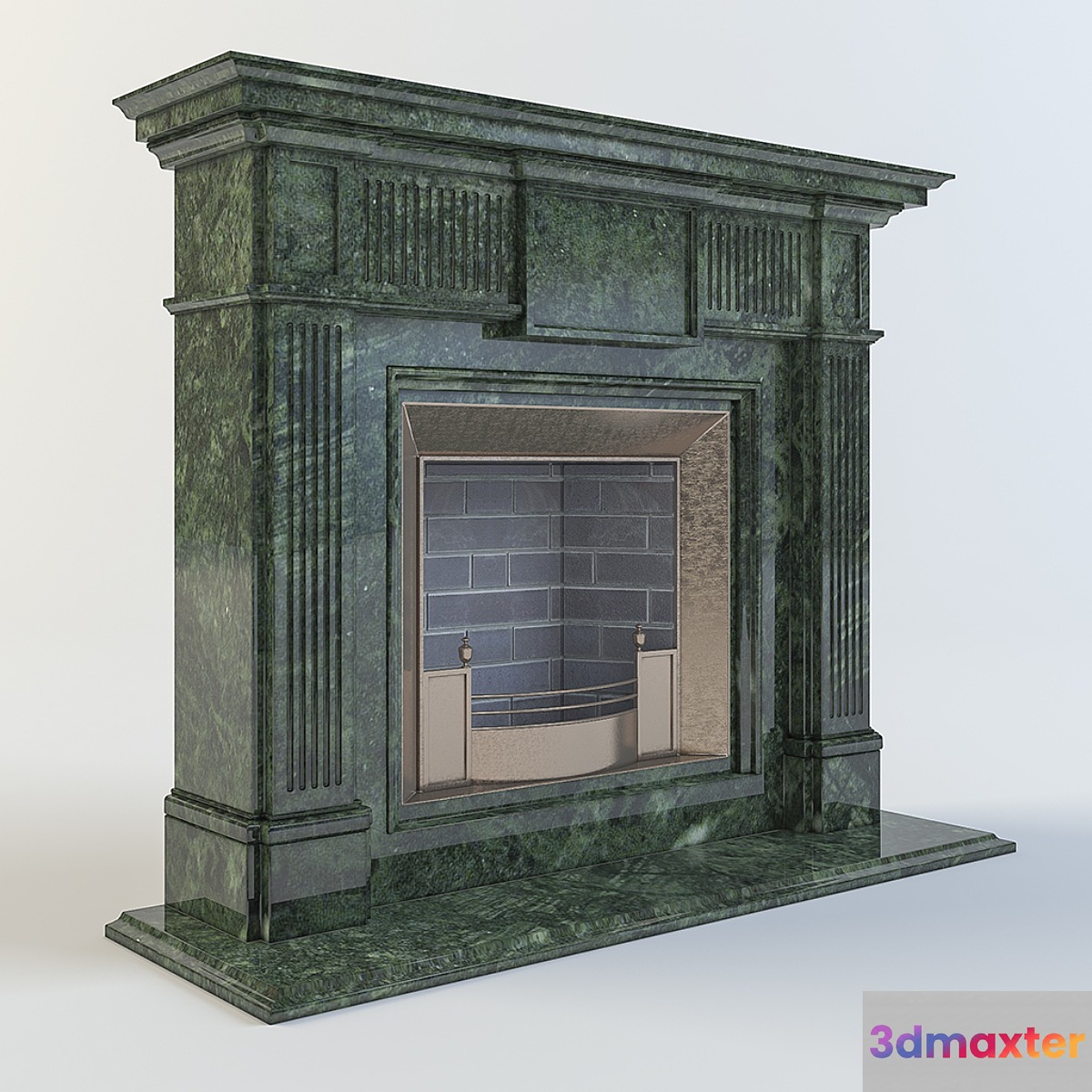 Fireplace Classic. 3D Max