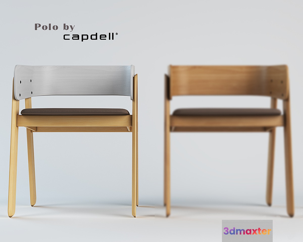 Chairs Polo Capdell Yonoh 3D Max