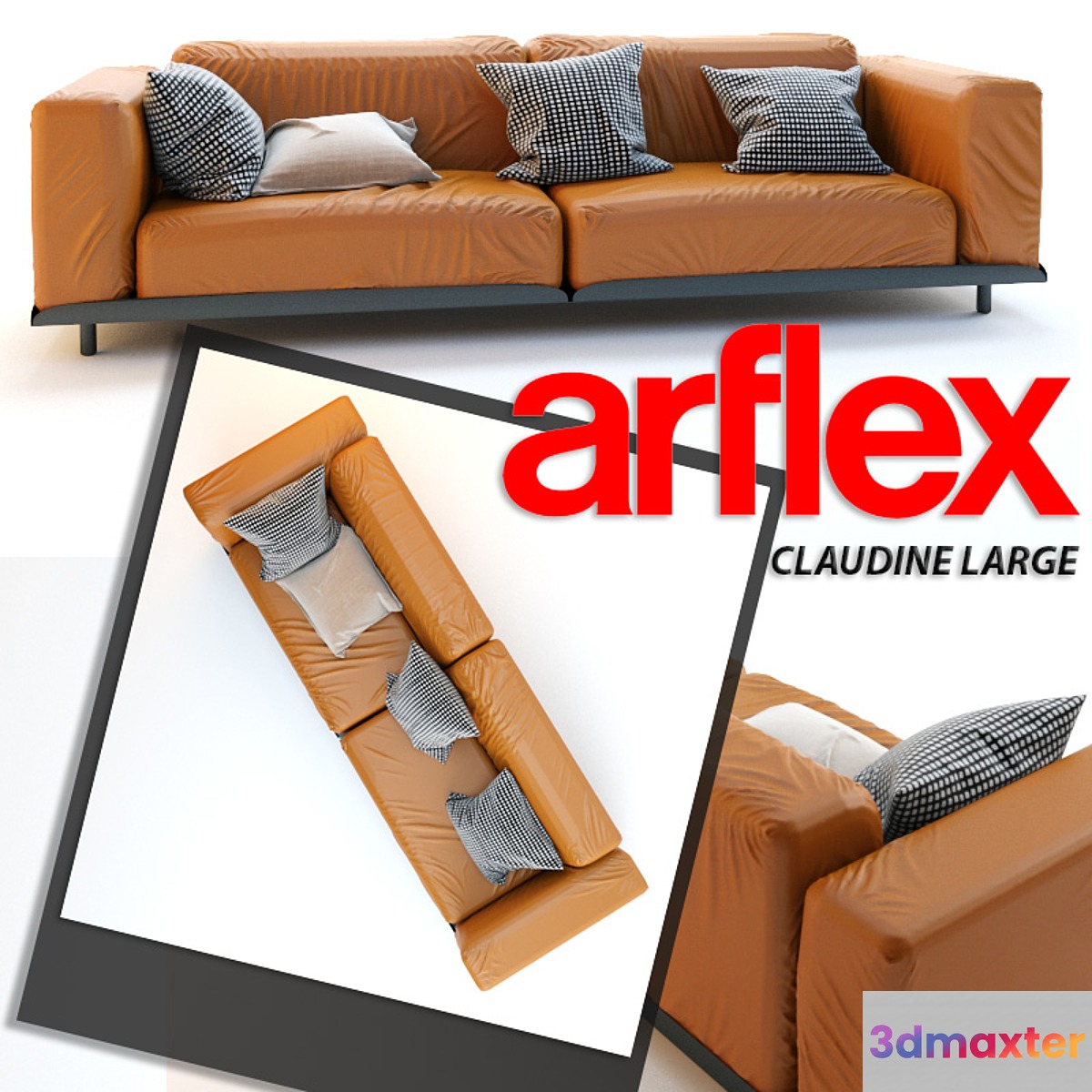 CLAUDINE LARGE 3D Max
