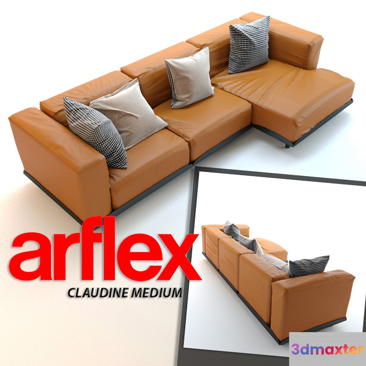 CLAUDINE MEDIUM 3D Max