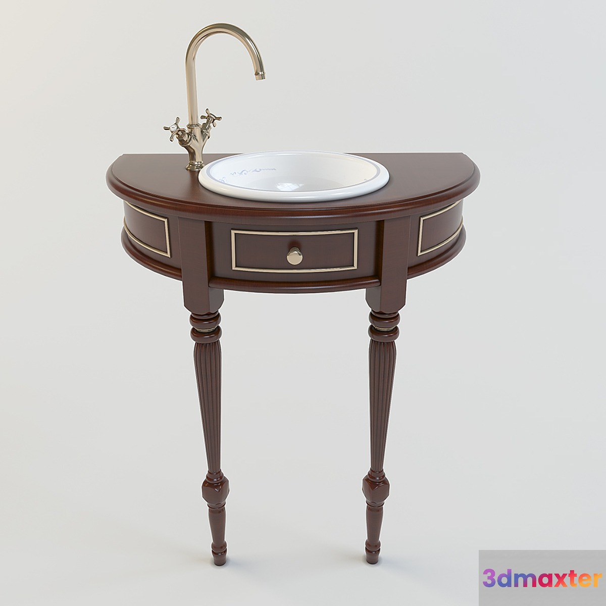HERBEAU Console Bathroom 3D Max