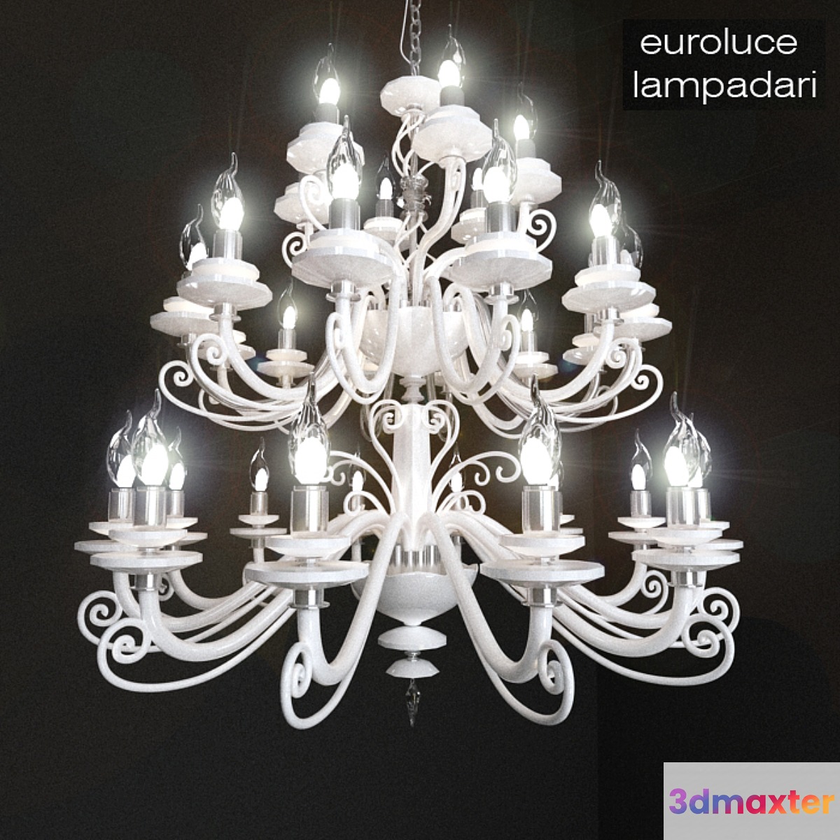 Alicante White Euroluce Lampadari