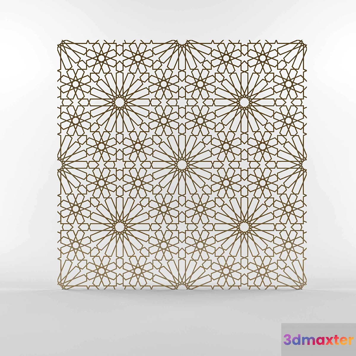 East ornament 3D Max