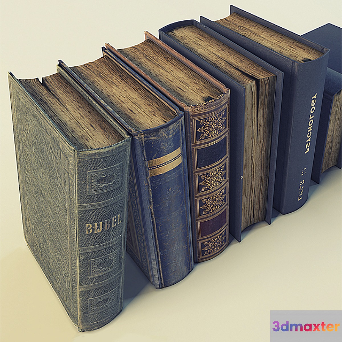 books - No.6 3D Max