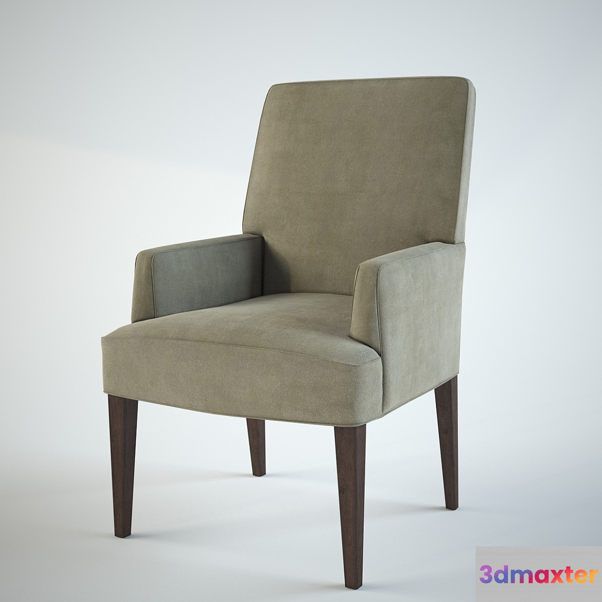 Astor Dining Arm Chair 3D Max