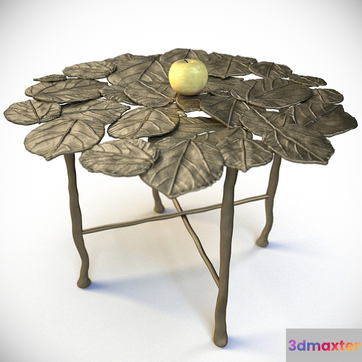 HAMILTON CONTE NYMPHEA OVAL TABLE 3D Max