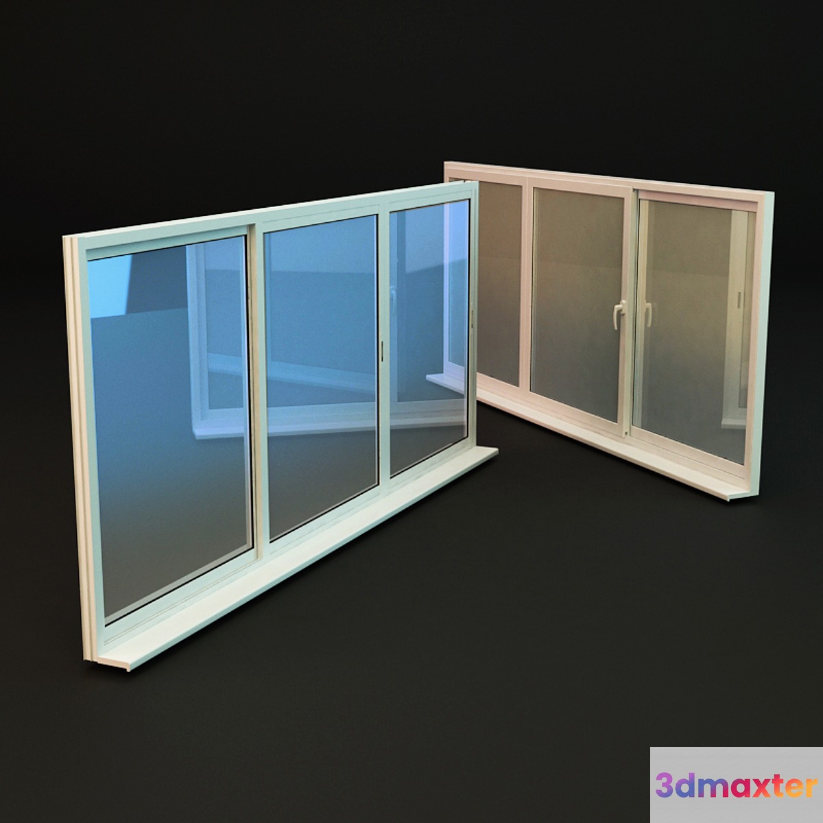 Sliding glass balconies and loggias