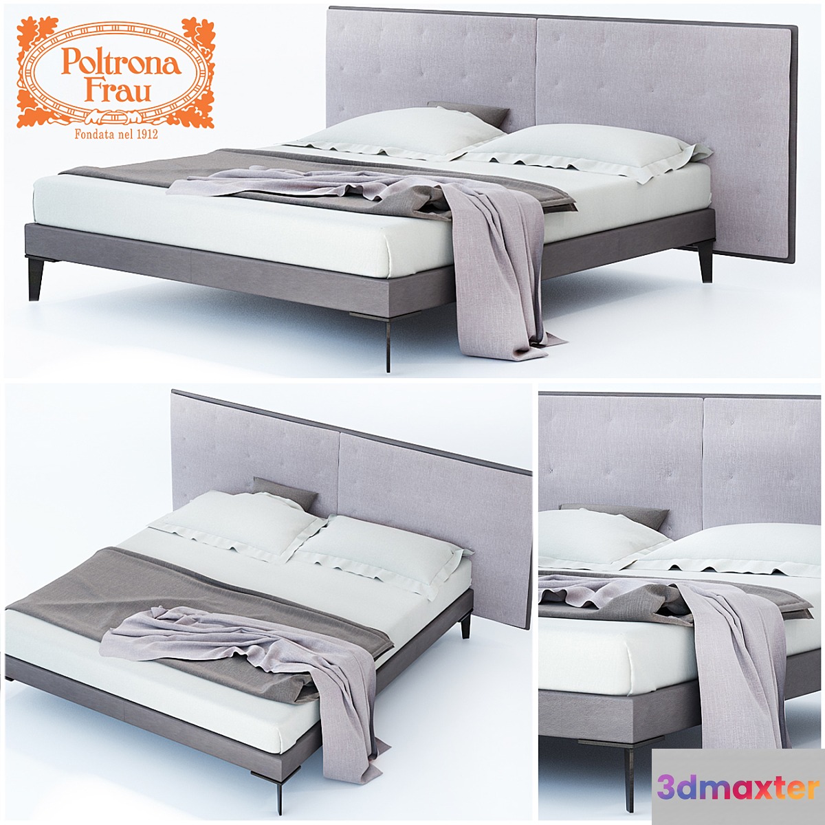 poltrona frau GranTorino Bed