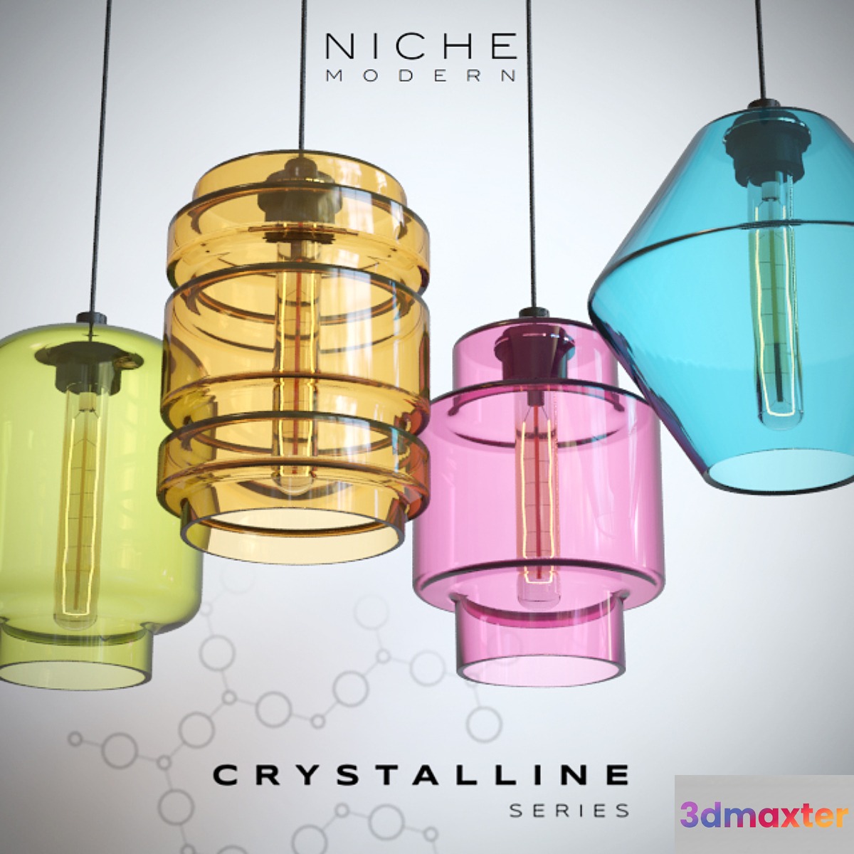 Pendant lights Niche Crystalline