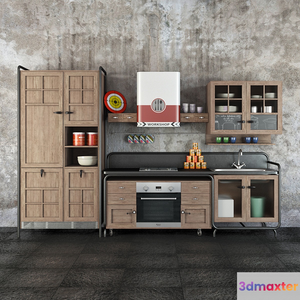 Dialma Brown Workshop kitchen - No.2