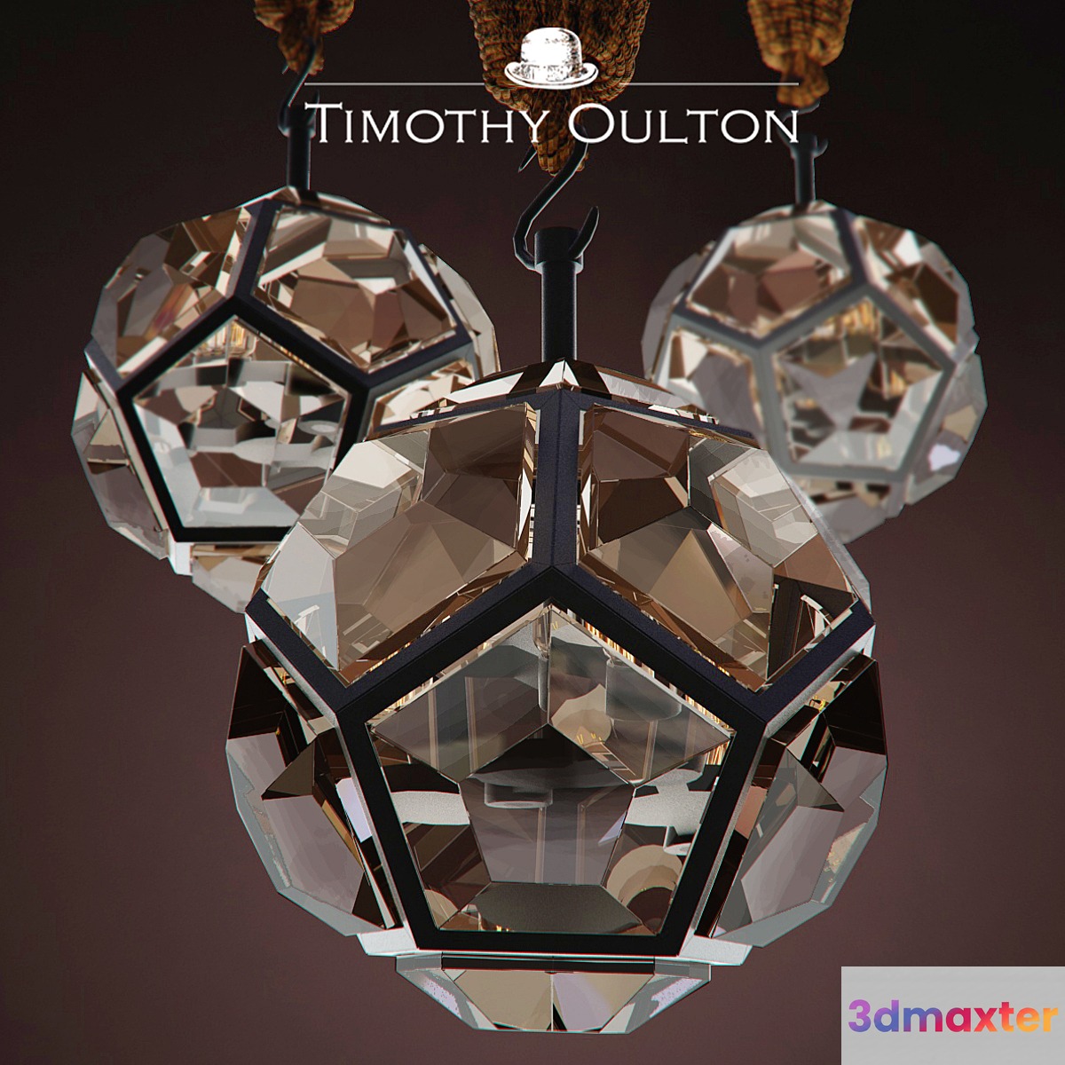 Timothy Oulton Geode Pendant 3D Max