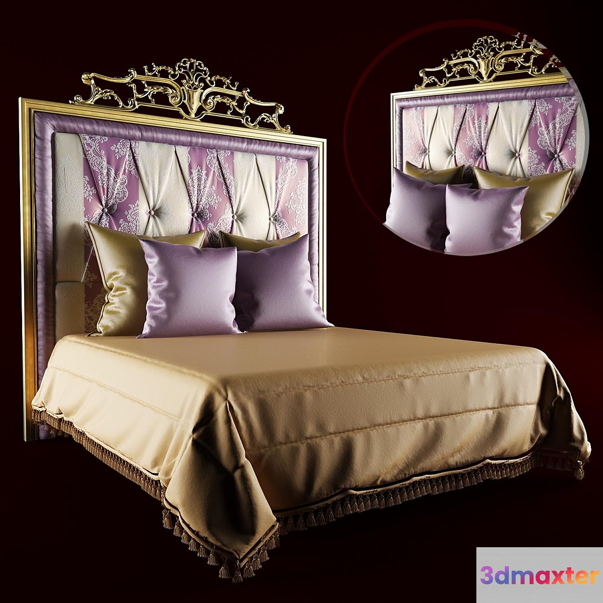 Double bed Meroni Lifestyle Collection Double bed Meroni Lifestyle Collection