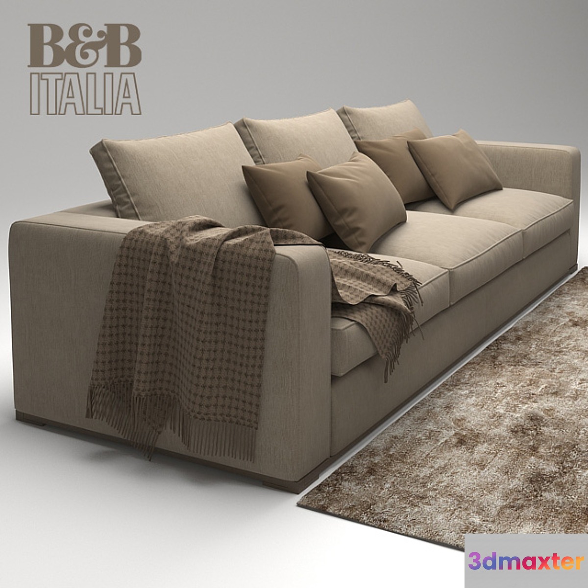 SOFA MAXALTO B & B ITALIA OMNIA 3D Max