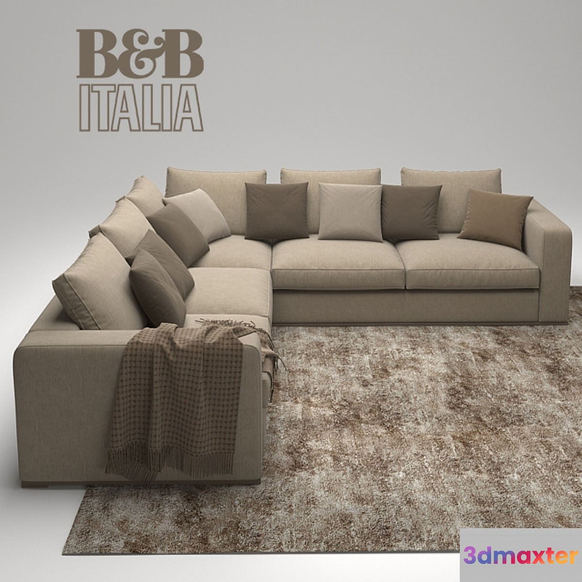 Sofa MAXALTO B & B ITALIA OMNIA 3D Max