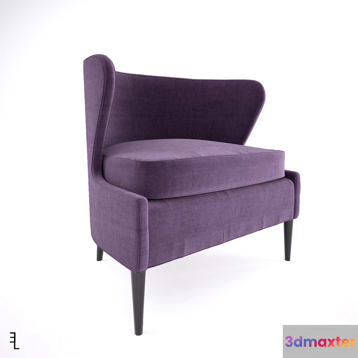 Percilla Chair 3D Max