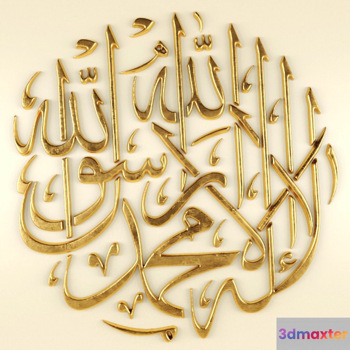 Stucco pattern carving 3D Max